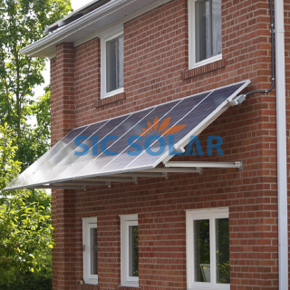 Solar Panel Wall Tilt Solution